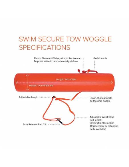 Swim Secure Tow-Woggle zwemboei