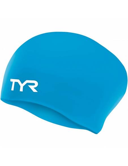 TYR Lang haar Silicone badmuts