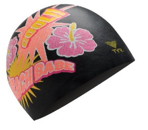 Val op met de TYR Beach Babe badmuts