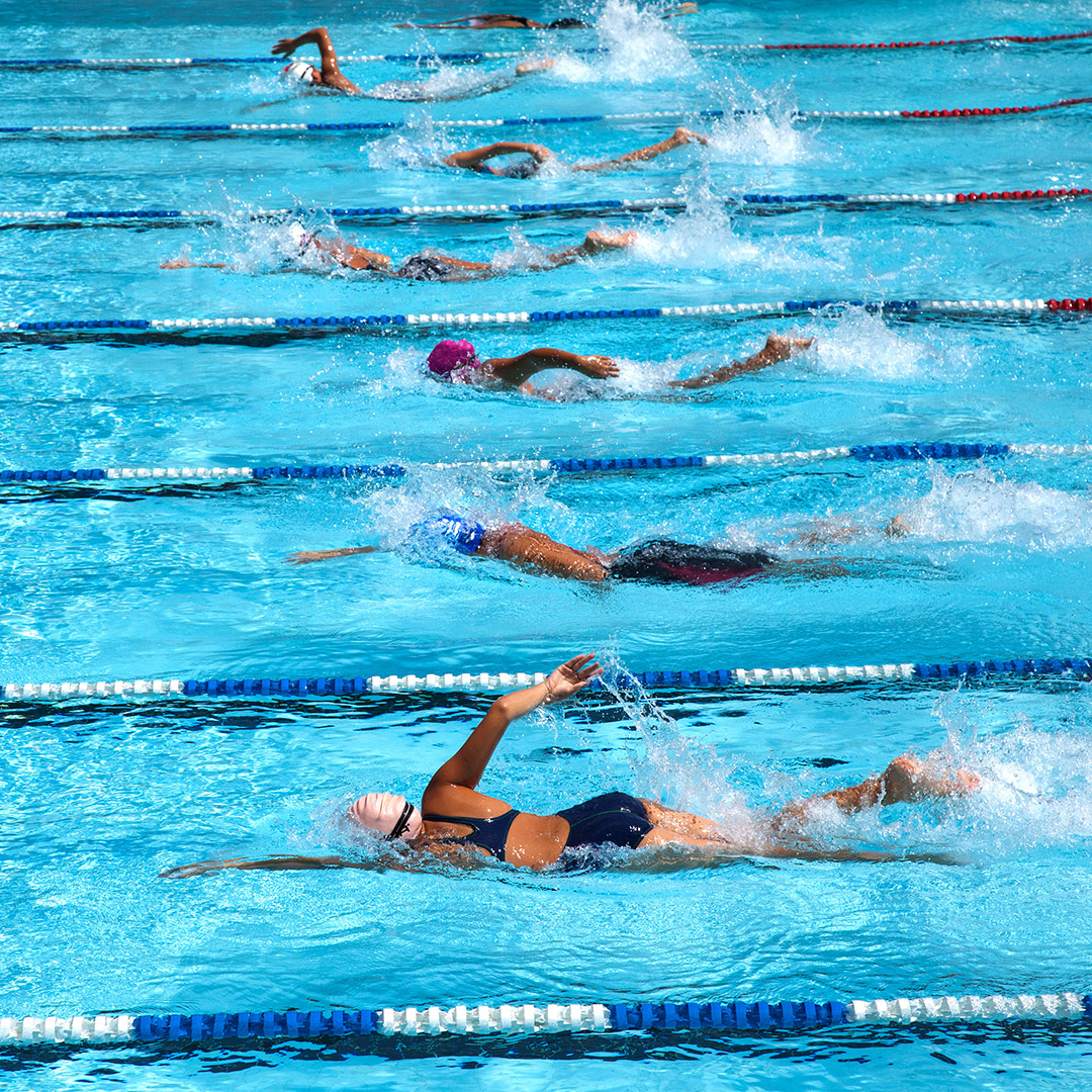 Zwembril voor wedstrijdzwemmers